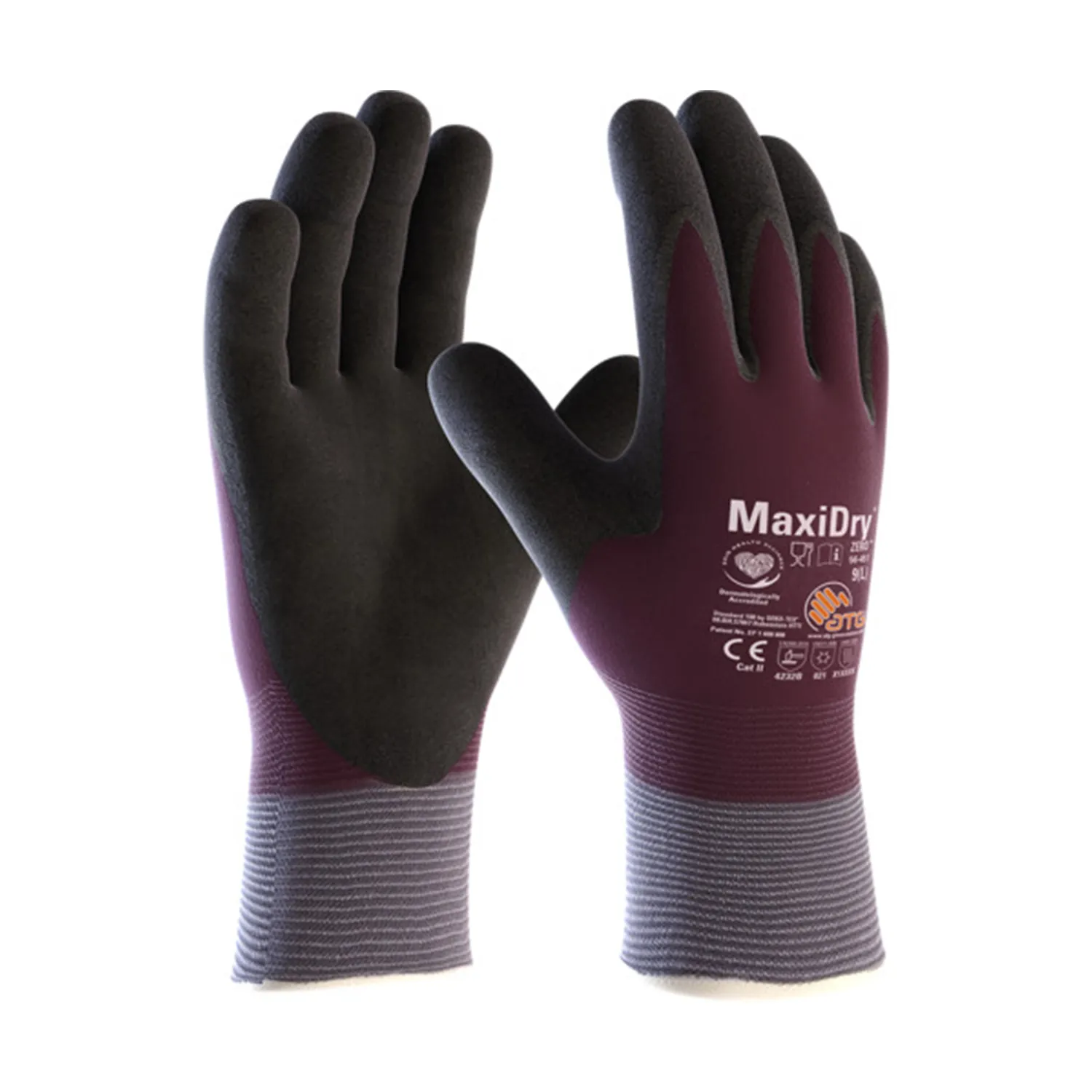 エーティージー 防寒作業用手袋 マキシドライゼロ Sサイズ