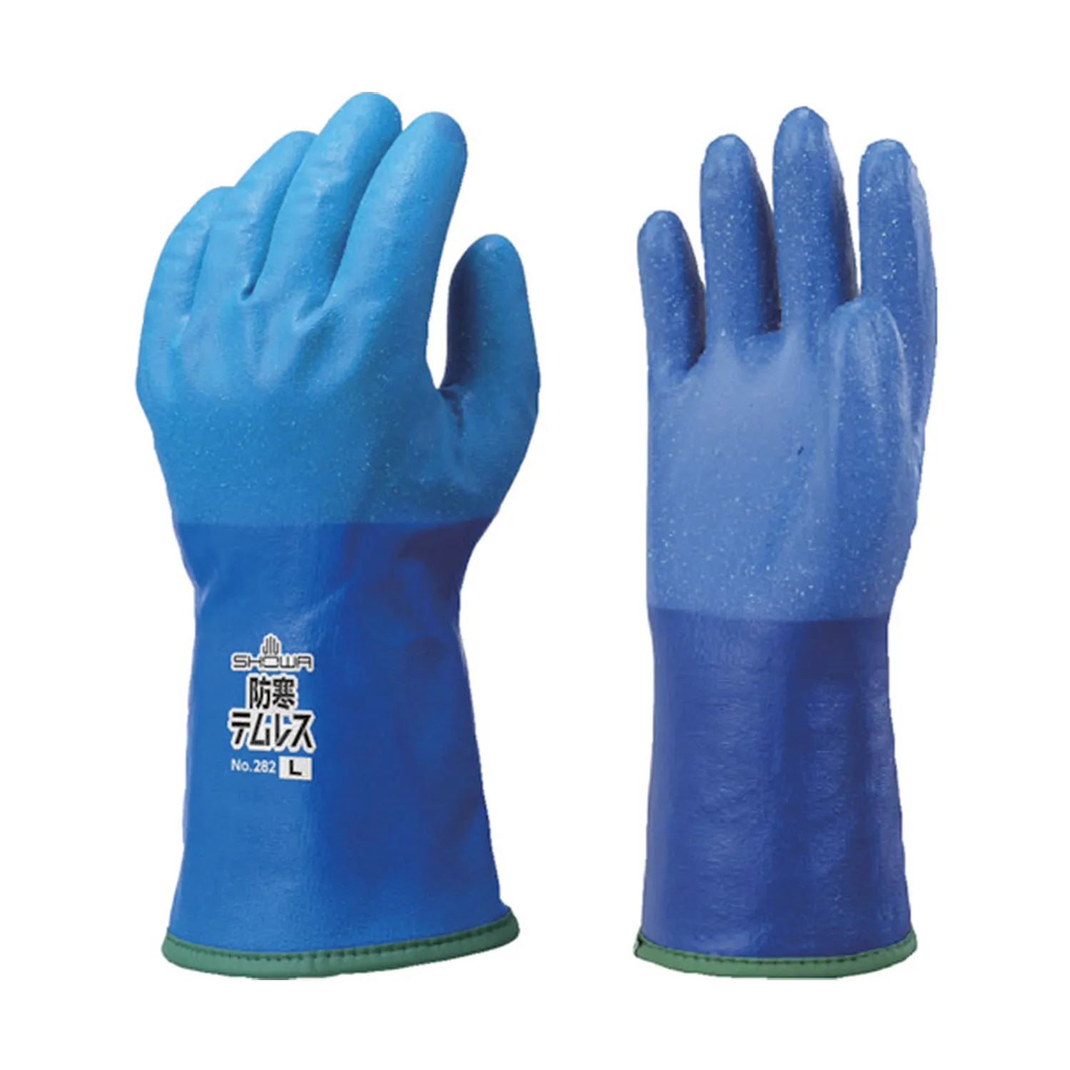 SHOWA 防寒手袋 防寒テムレス ブルー Mサイズ