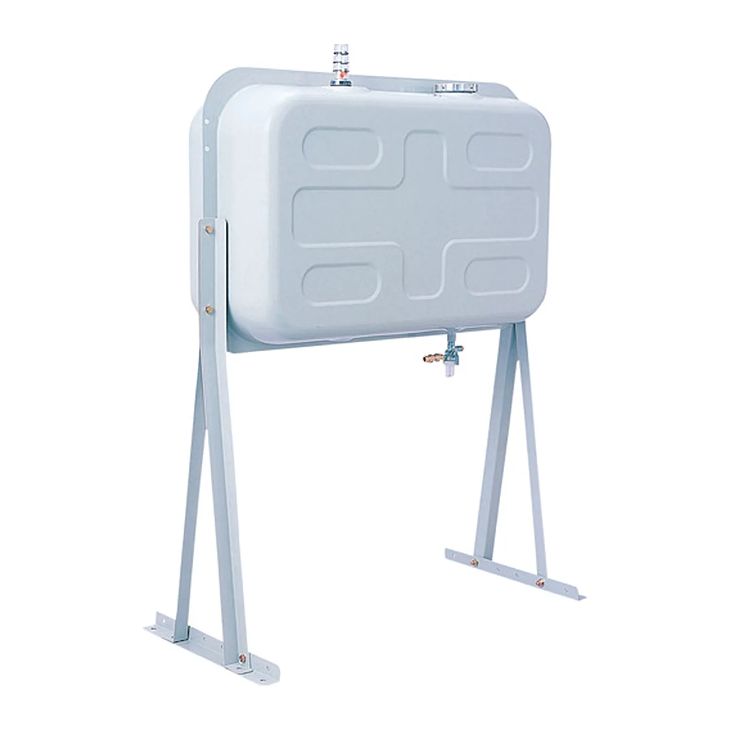 DAIKEN 屋外用ホームタンク 95型 スチール製 壁寄せスライドタイプ 2ウェイストレーナー付き