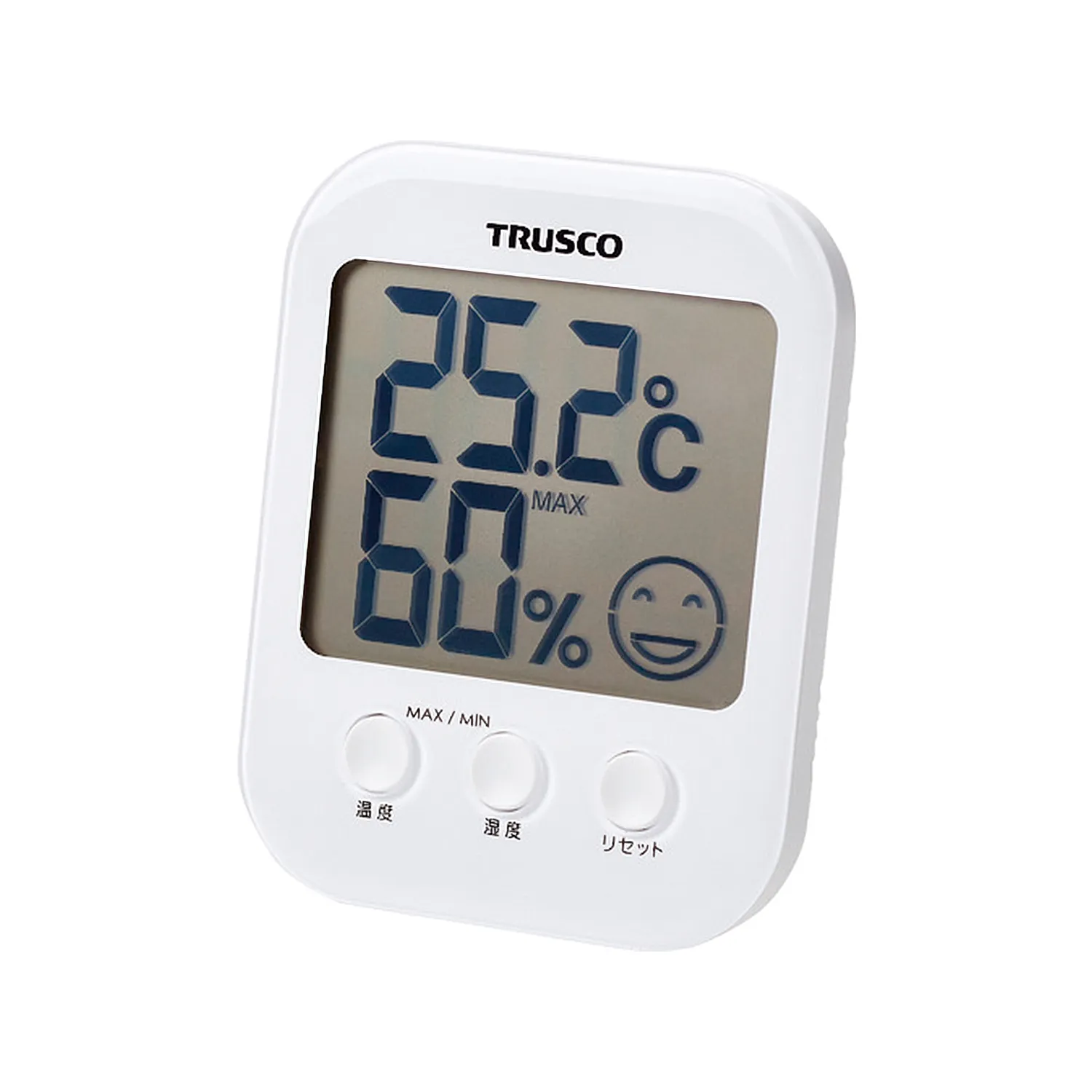 TRUSCO 熱中症･インフルエンザ危険度お知らせ付デジタル温湿度計