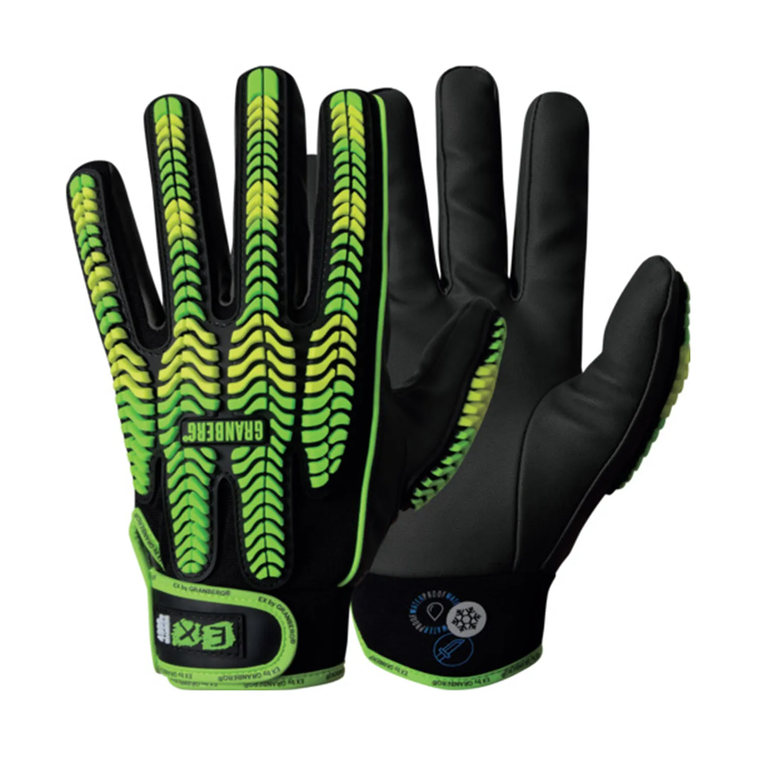 GranberG 耐切創繊維耐衝撃手袋 防寒･防水タイプ XLサイズ