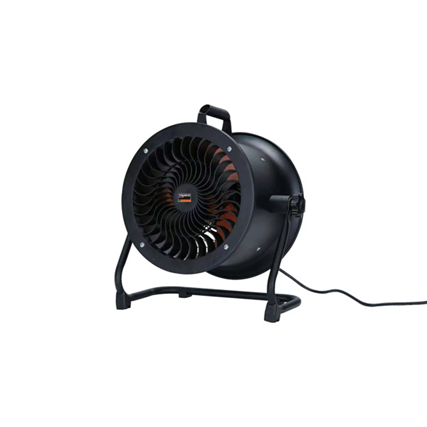 TRUSCO　全閉式ＤＣモーター工場扇　ジェネラルファン・ブースト　ブラック　２５cm