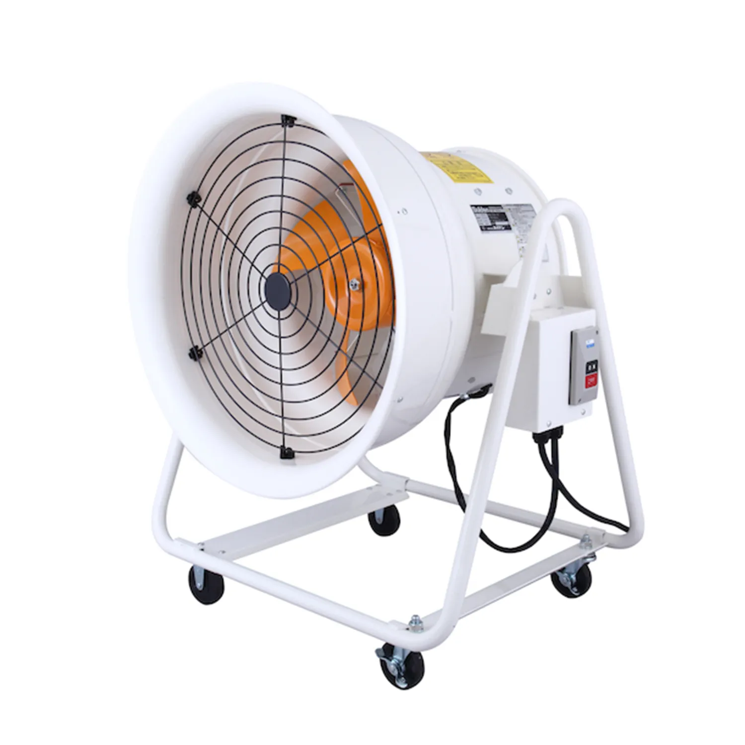 Suiden　送風機　こでかファン　ハネ径４００ｍｍ　低騒音タイプ　100V　角度調節可能　４輪キャスター付