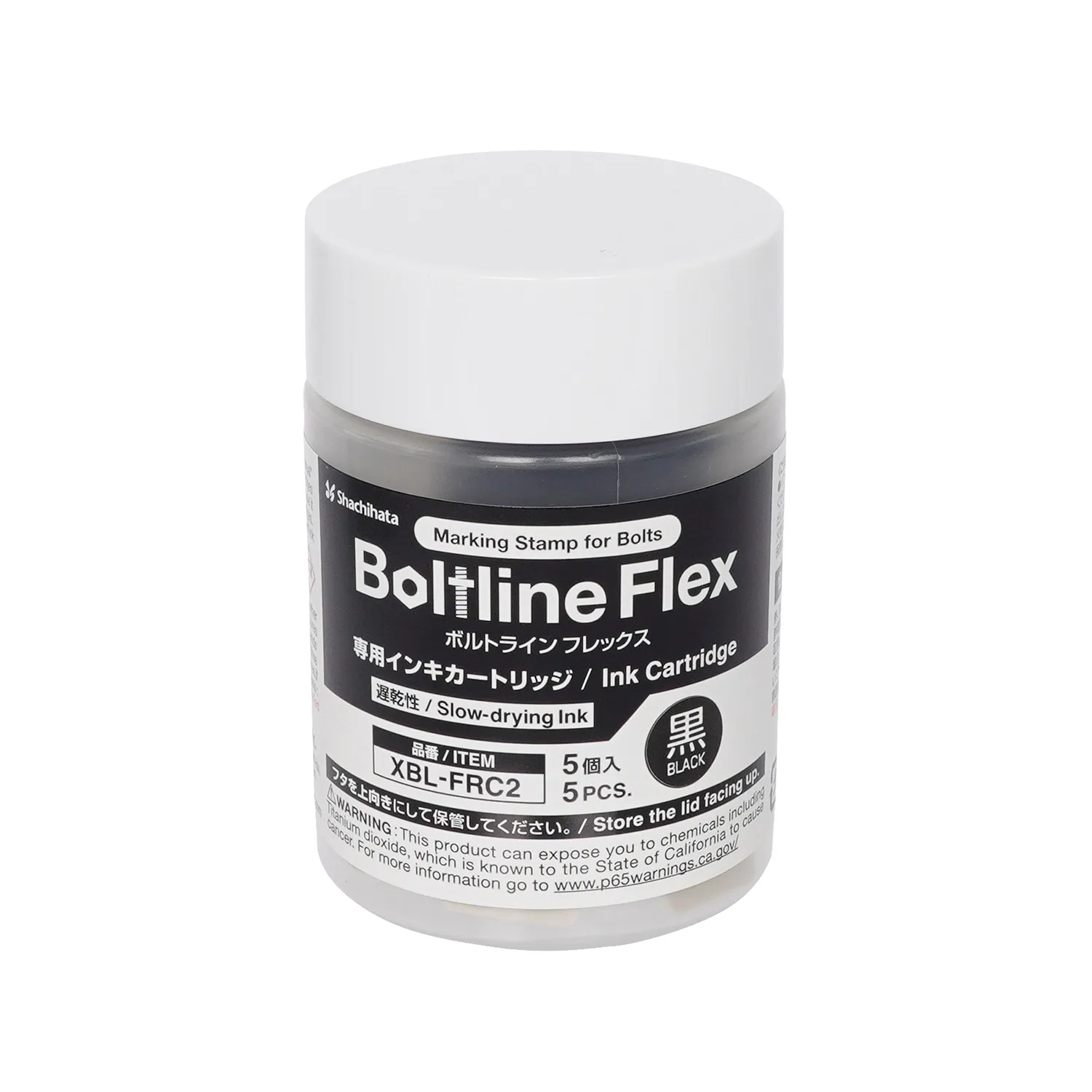 BLF用インキカートリッジ 5個入 黒 遅乾性
