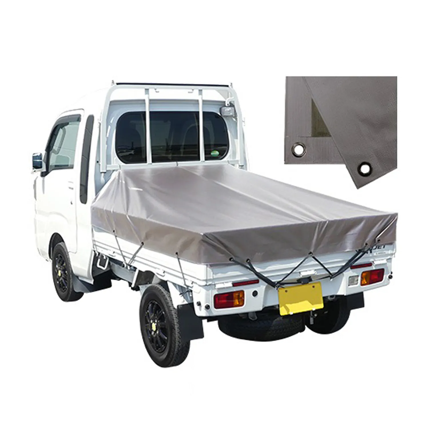 ハイゼットジャンボ用トラックシート アッシュグレー