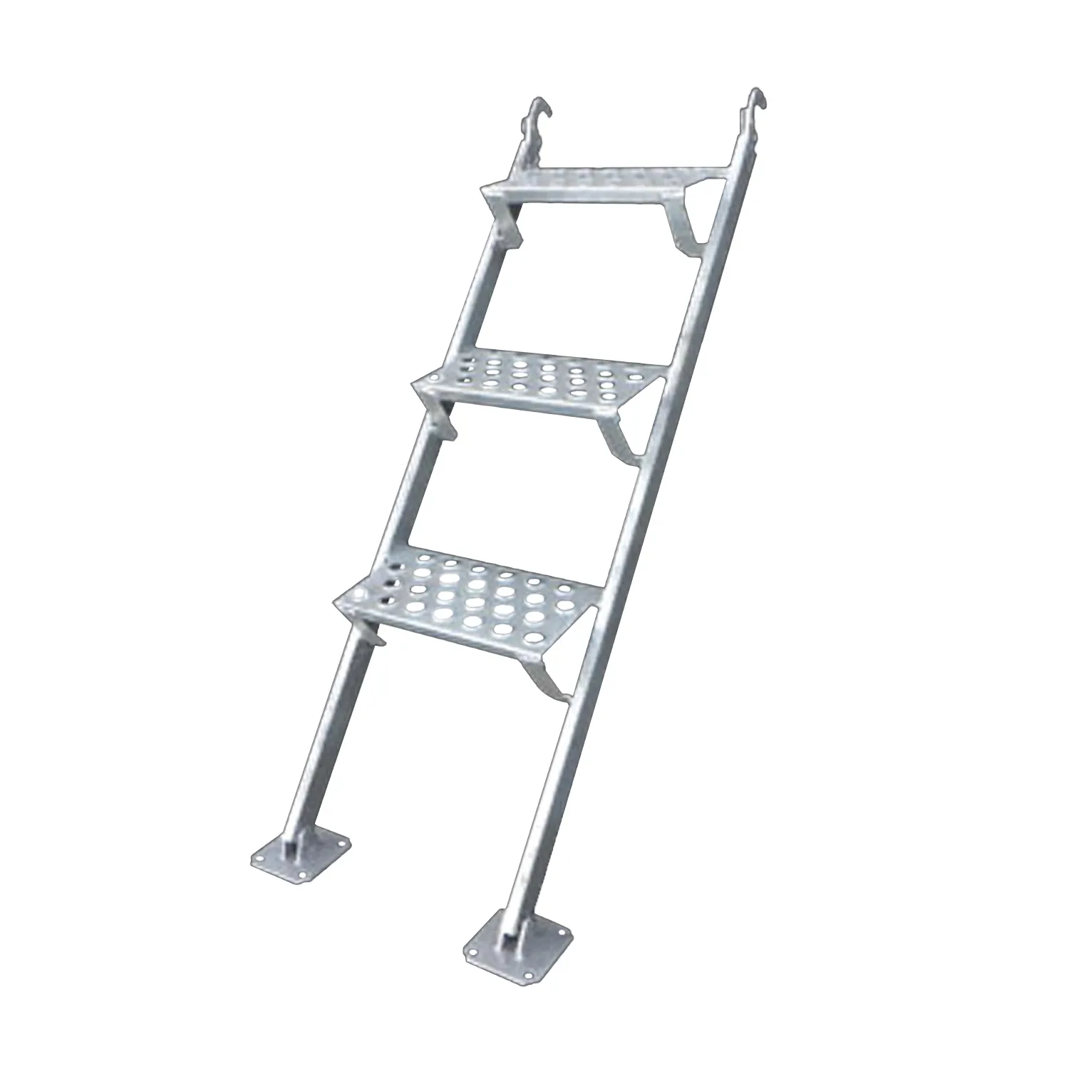 くさび式足場 ハーフ鋼製階段 （下部プレート付）