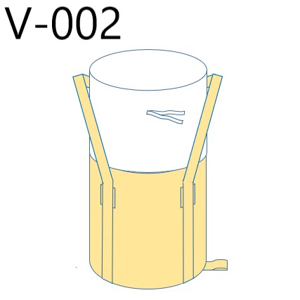フレコン V-002 丸形 1t用 (10枚)
